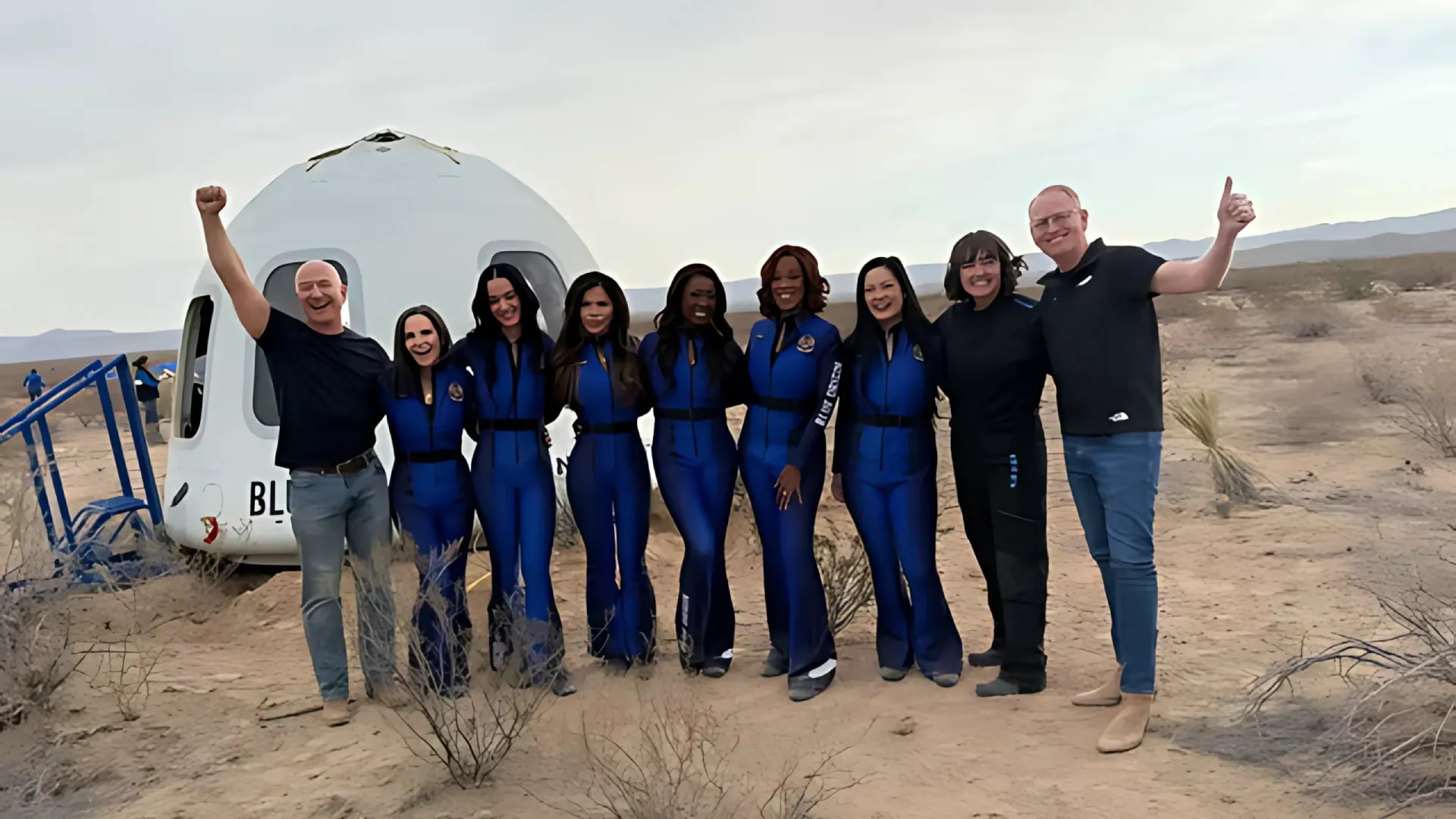 Blue Origin’s All-Female Crew Returns Safely After Historic Spaceflight