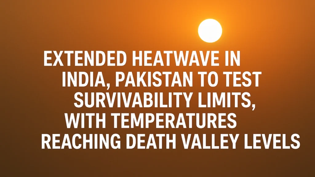 Extreme Heatwave in India & Pakistan Reaches Critical Levels