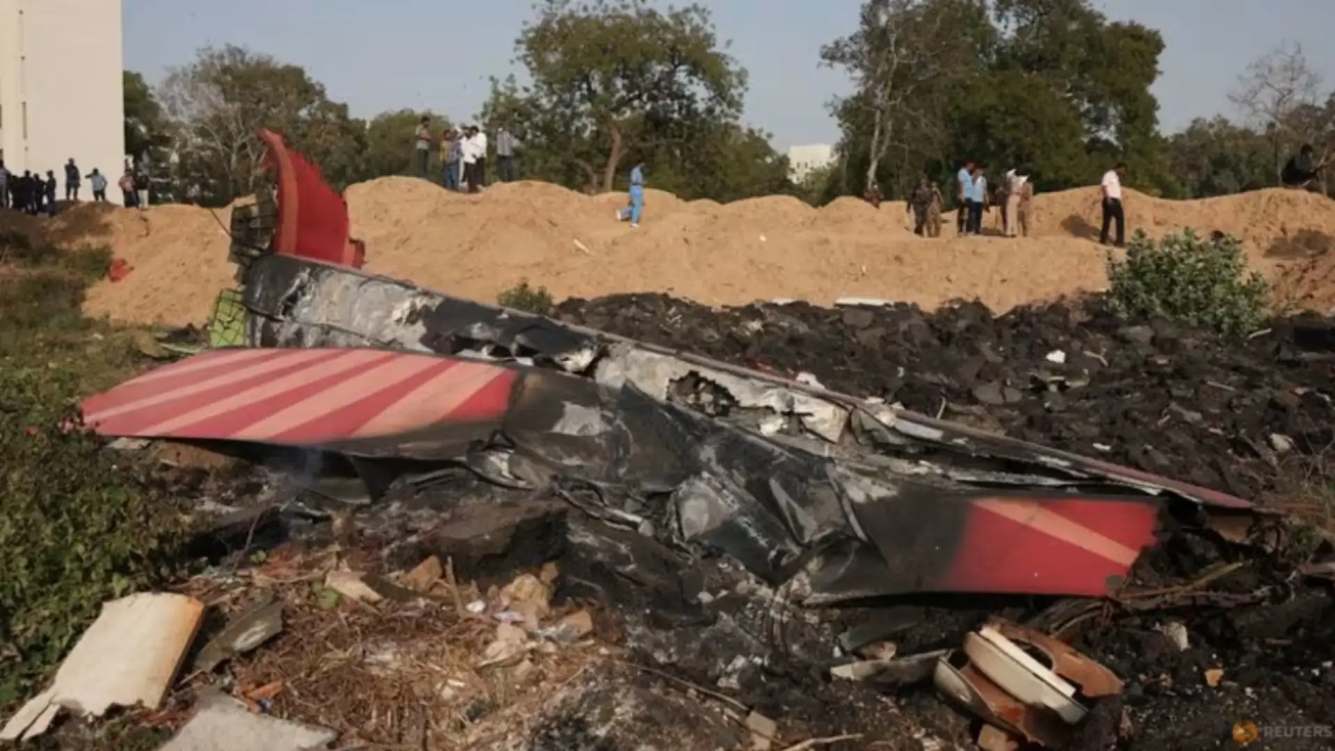 Air India Dreamliner Crashes into Ahmedabad College Hostel, Killing Over 240