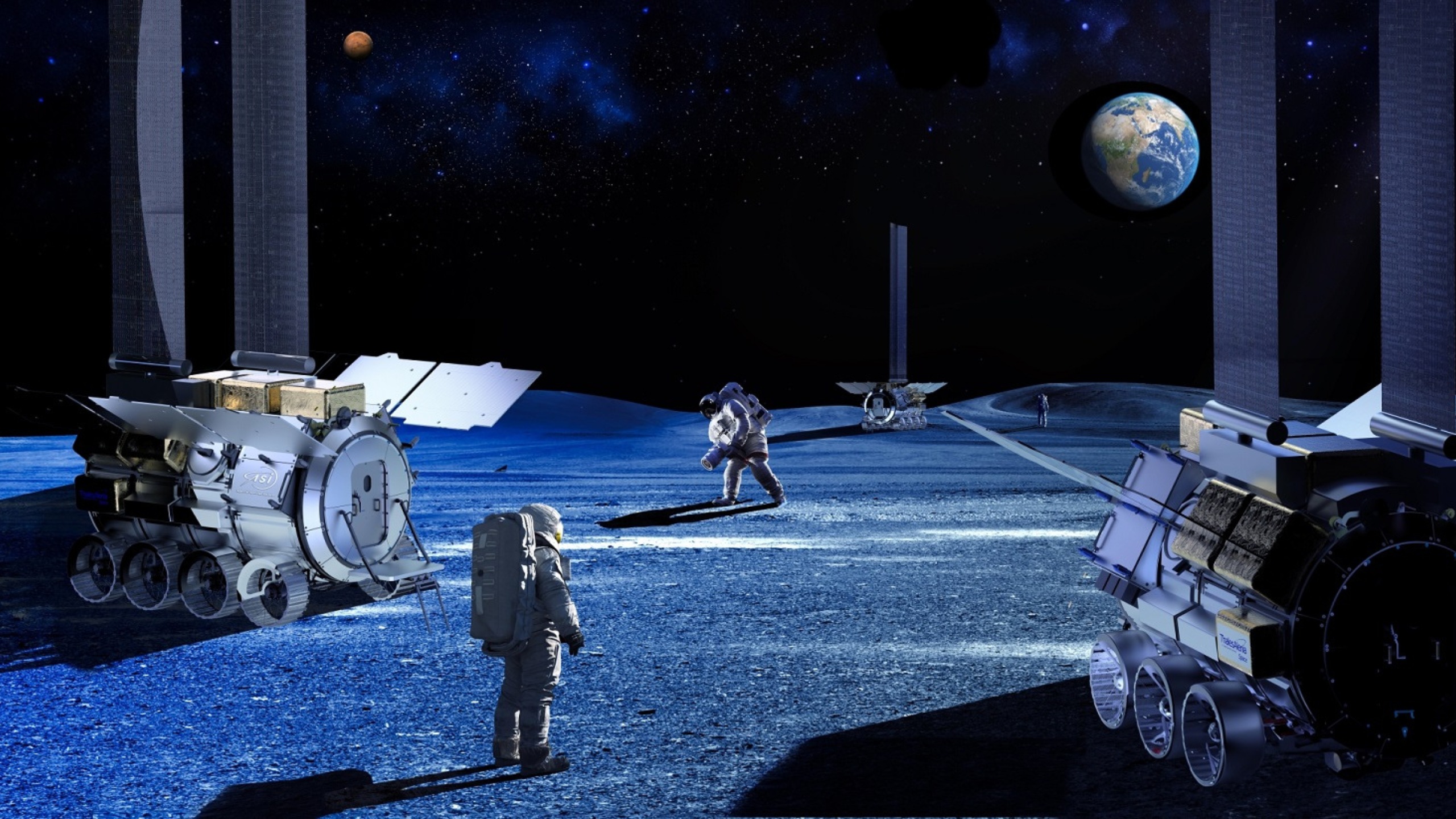 Italy to Help Build First Human Lunar Outpost with NASA