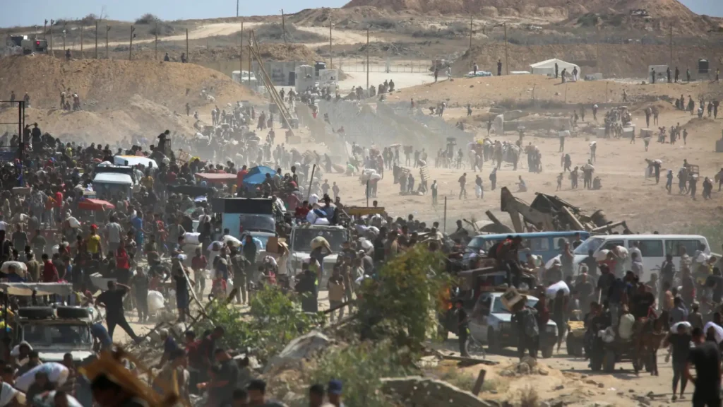 Hamas Offers Hostage Aid Coordination of Israel Halts Airstrikes, Opens Corridors